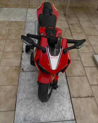 Moto elettrica per bambini Honda CBR 1000 12V