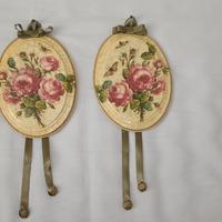 Coppia ovali da parete