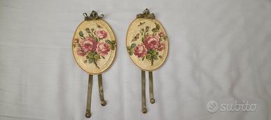 Coppia ovali da parete