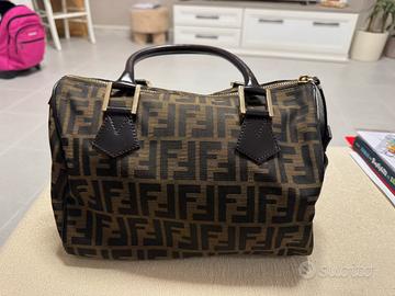 Fendi Borsa Bauletto FF Zucca