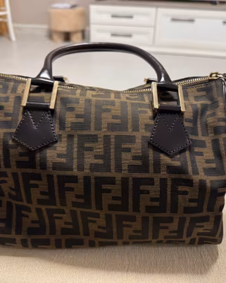 Fendi Borsa Bauletto FF Zucca