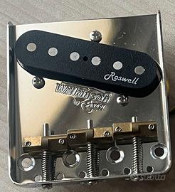 Ponte Telecaster Wilkinson con sellette in ottone