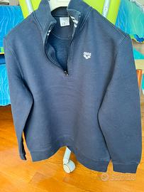 Felpa uomo arena blu