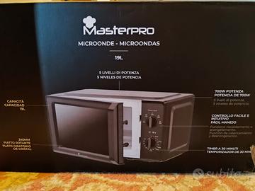 Microonde nuovo 19 litri con grill e scongelamento