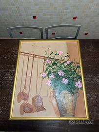 Quadro Natura morta su legno