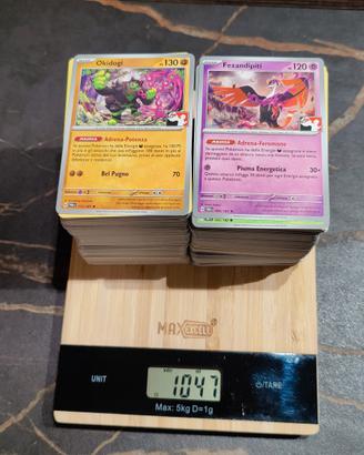 Lotto Pokémon - carte comuni 1kg+