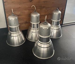 Lampade vintage in alluminio