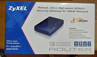 Router Zyxel P-662H-D1 series - 4 porte