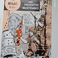 US. ARMY VIETNAM RARE WILL EISNER - M16A1 RIFLE MA