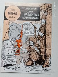 US. ARMY VIETNAM RARE WILL EISNER - M16A1 RIFLE MA