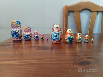 Matrioske Artigiano Russo anni '80/'90