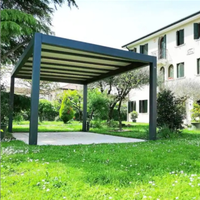 Pergola fissa con pvc
