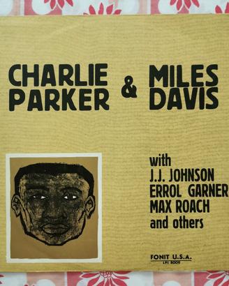 Raro vinile 33giri Charlie Parker & Miles Davis 
