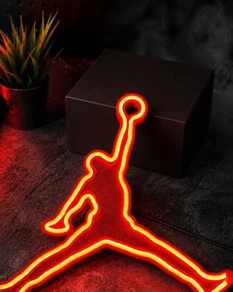 lampada led wall michael jordan