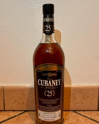 RUM CUBANEY GRAN RISERVA TESORO 25 ANNI 70CL
