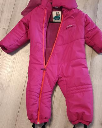 tuta da sci intera bimbi 2-4 anni