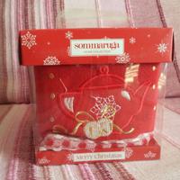 Set di 3 strofinacci natalizi