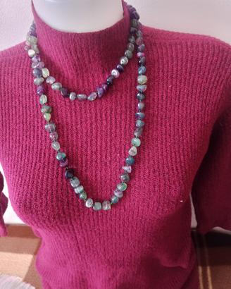 collana in pietra 