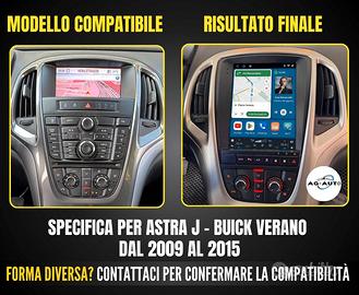 Opel Astra j & Buick Verano Autoradio android