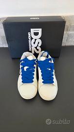 Scarpe ragazzo DS2 bianche e blu