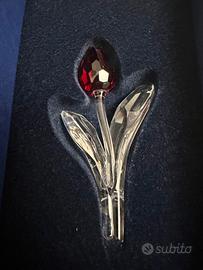 Swarovski Tulipano Cristallo Rosso 