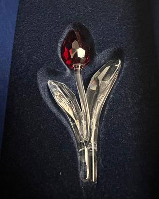 Swarovski Tulipano Cristallo Rosso 