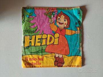 45 giri Heidi + Il mio bel castello (LSN 1022) 