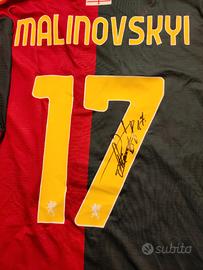 Maglia autografata Malinovsky (Genoa)
