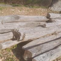 Travi antiche in legno