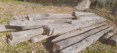 Travi antiche in legno