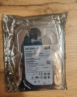 Synology HAT3300-6T – 6 TB – NUOVO