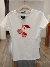 T-shirt bianca da donna, nuova con cartellino
