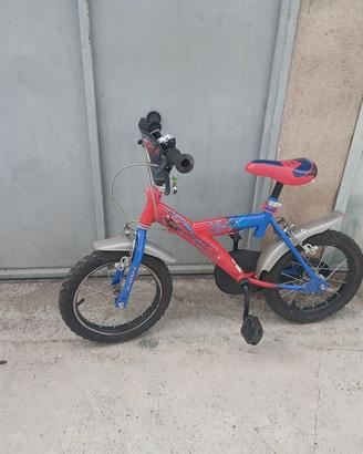 bici speiderman bambino 