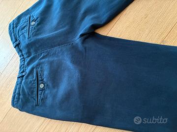 chino blu stagione A/I