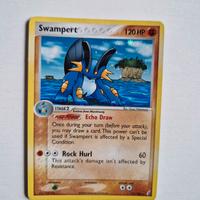 Carta Pokemon Swampert Eng Rara Holo inglese Guard