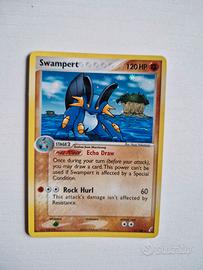 Carta Pokemon Swampert Eng Rara Holo inglese Guard