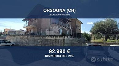 Immobile in asta di 139 m² con box auto a Orsogna