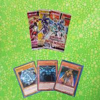 Yugioh Lotto 3 Pack + Drago Bianco Obelisk Ecc.
