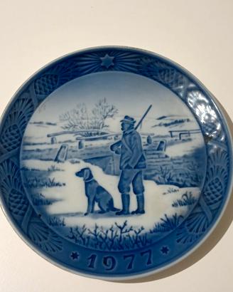 Piatto in ceramica Royal Copenhagen 1977