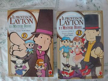 Il professor Layton e i misteri buffi 1 e