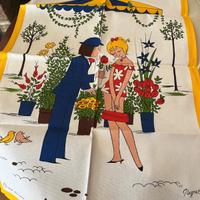 Canovacci (2) vintage nuovi les amoureux 