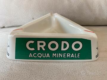 Posacenere Vintage Pubblicitario Acqua Crodo