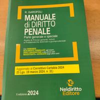 manuale di diritto penale Garofoli