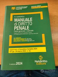 manuale di diritto penale Garofoli