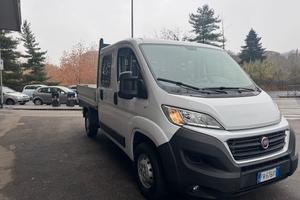 Fiat ducato cassone doppia cabina anno 2018 euro 6