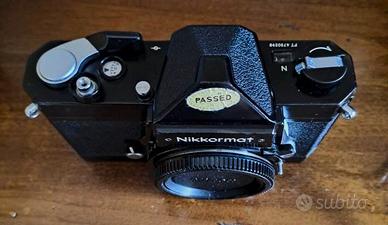 fotocamera nikon nikkormat FT 4 N nera