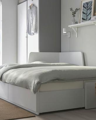 Letto singolo/matrimoniale +2 cassetti+2 materassi
