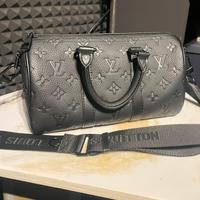 louis vuitton keepall 25 nera