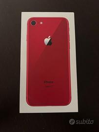 Scatola vuota iphone 8 red