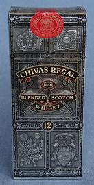Chivas Regal blended scotch whisky 12 years old.